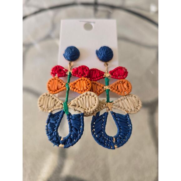 Audrry Allman Designs Boho Earrings New - Picture 3 of 3